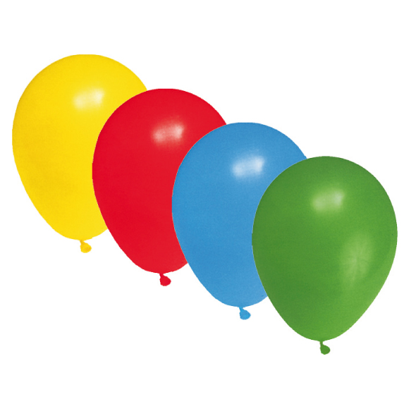 Luftballon bunt gemischt 30cm L - 100 Stück