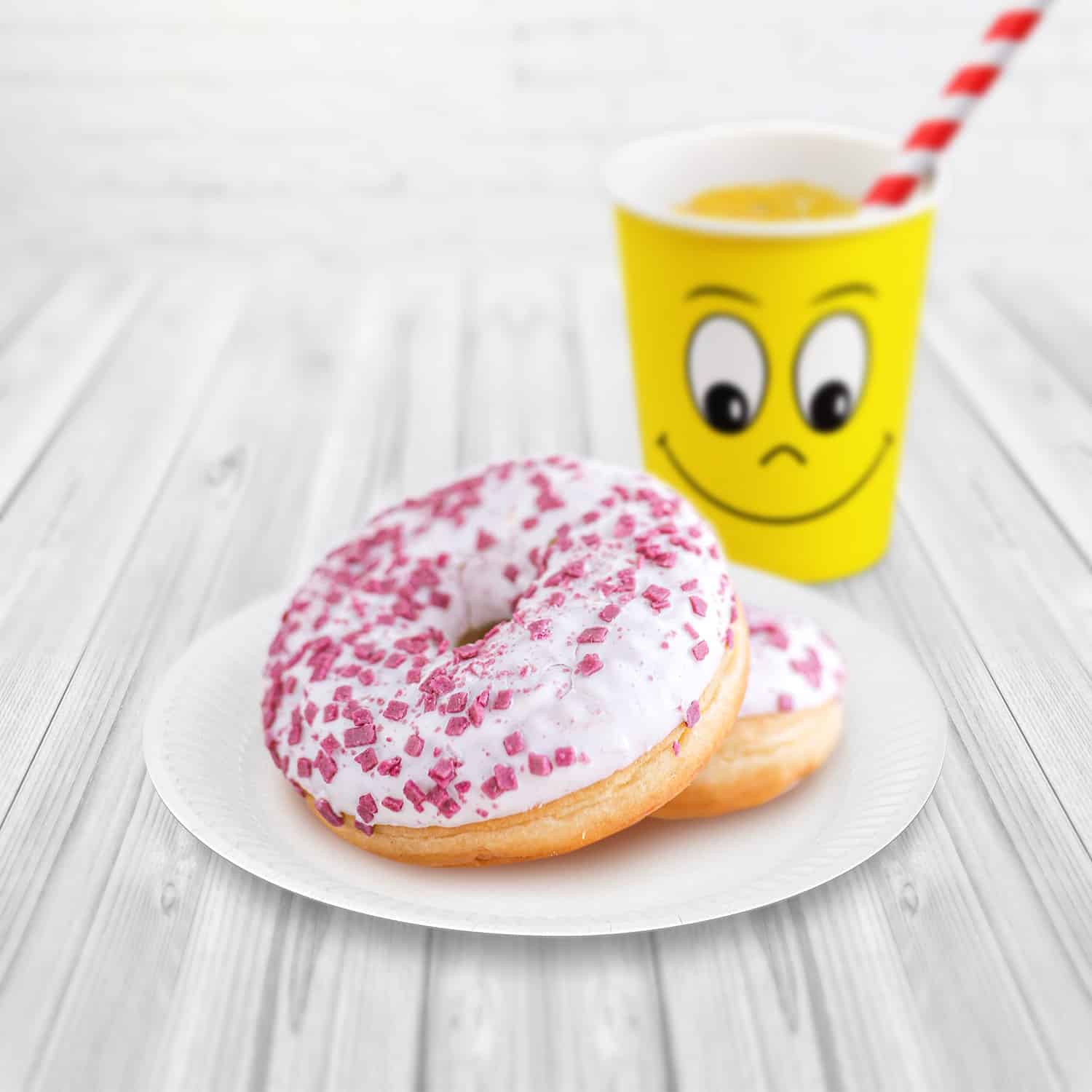 Pappteller (FSC Mix) weiß 15cm - 100 Stück