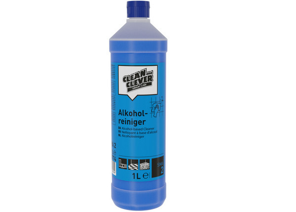 CLEAN and CLEVER Alkoholreiniger SMA 2, 12 Flaschen à 1 Liter