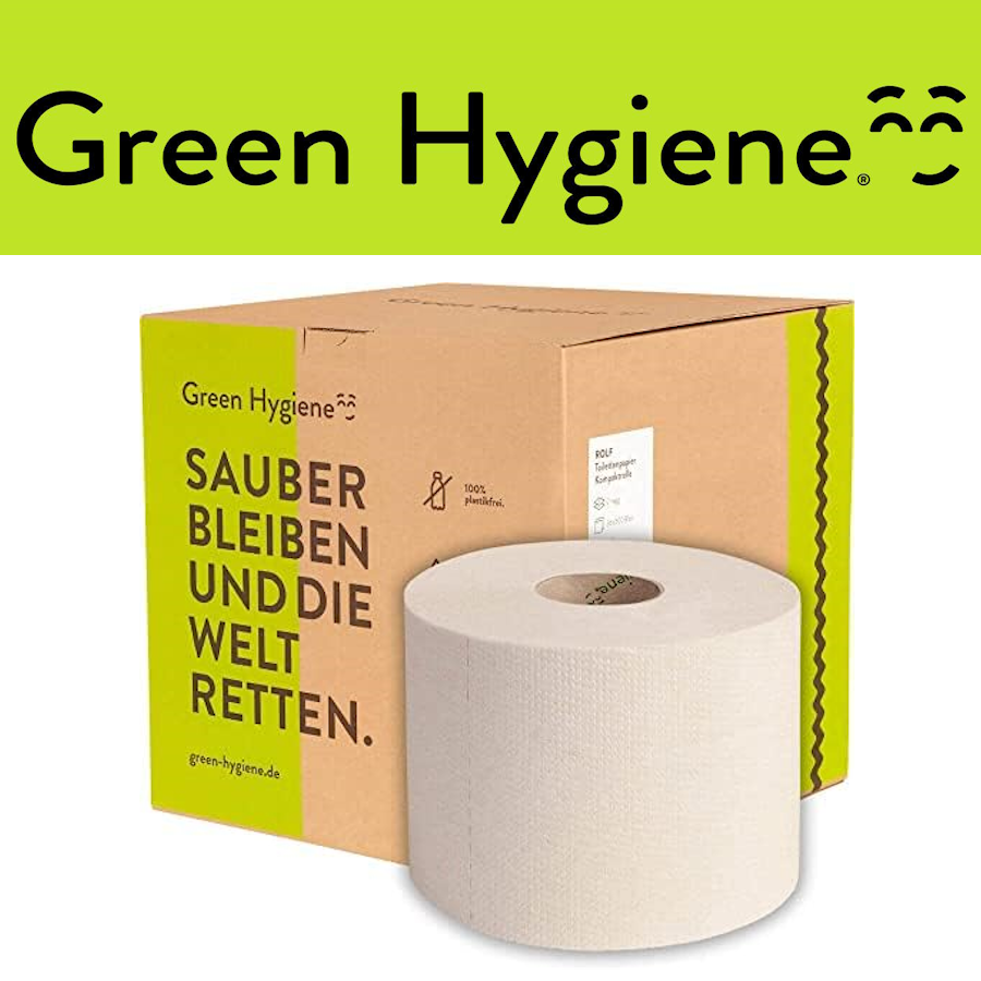 36 Ro. 2-lagig Green Hygiene® ROLF Toilettenpapier 500 Blatt