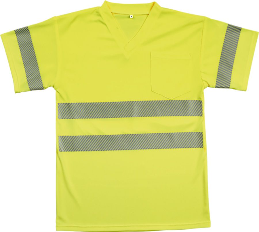 Warnschutz-T-Shirt BIOACTIVE REFLEX, leuchtgelb