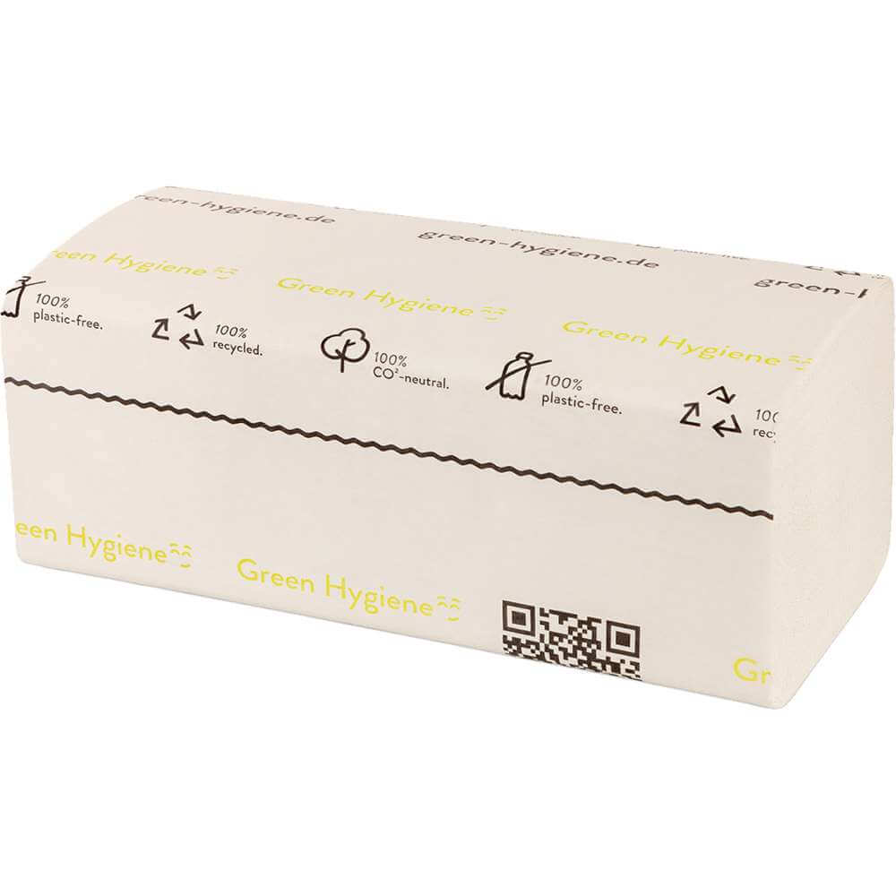 3000x Falthandtücher Z-Falz 2-lagig weiss