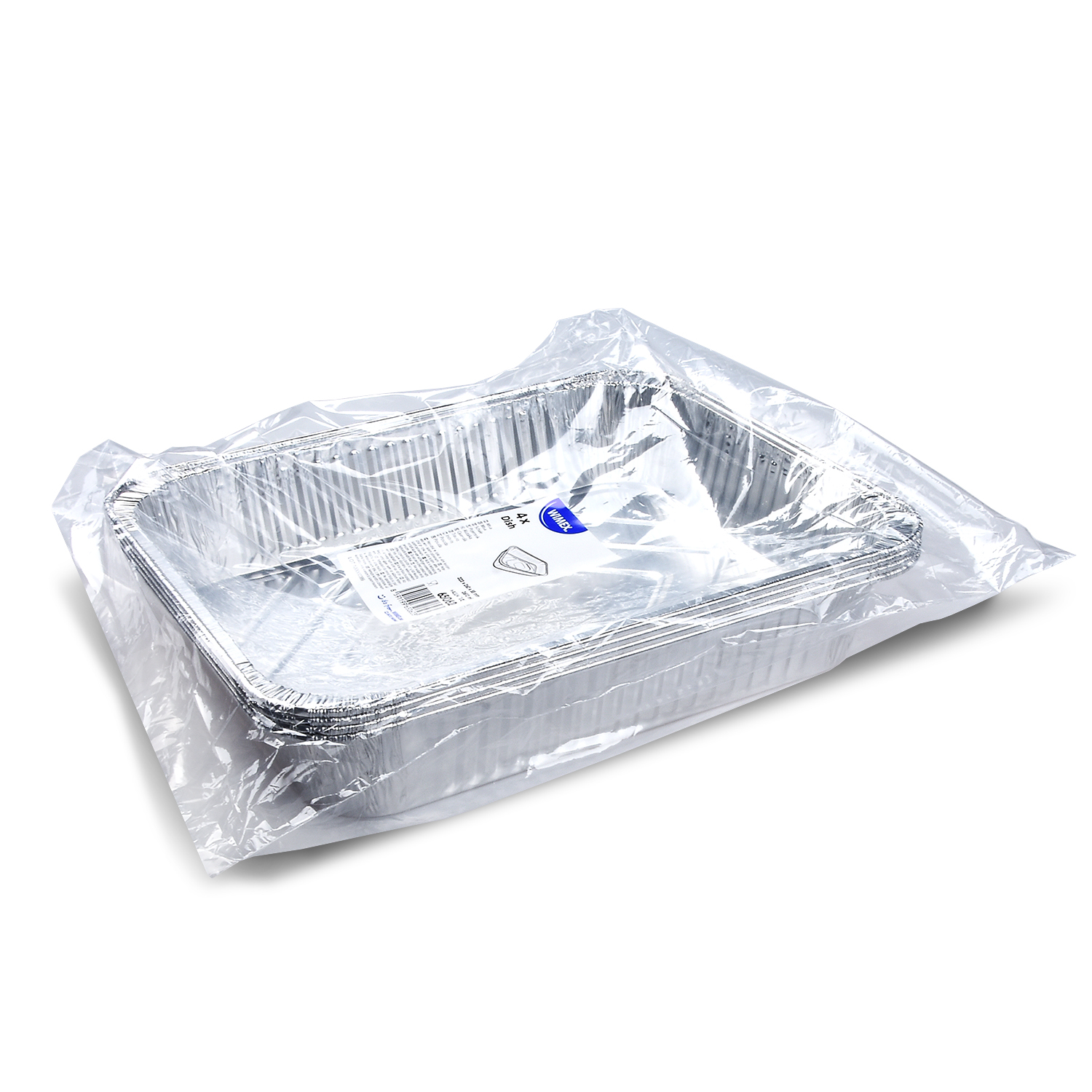 Schale (ALU) Gastro eckig 323 x 262 x 55 mm 3610ml 1,2 - 4 Stück