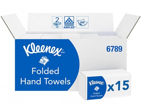 KLEENEX 6789 ULTRA Handtücher, weiss - 2790 Blatt im Karton