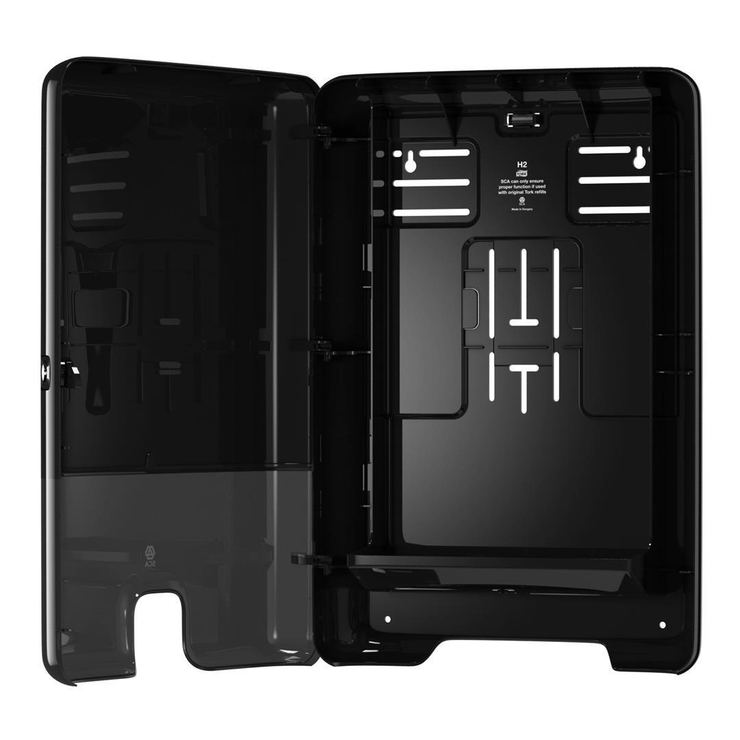 552008 - Tork Xpress Spender für Multifold Handtücher schwarz - H2 mit TASP Vertrag