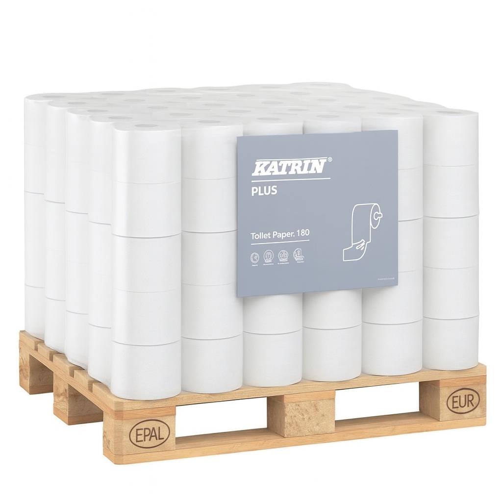 Katrin Plus Toilettenpapier 4-lagig - 180 Blatt