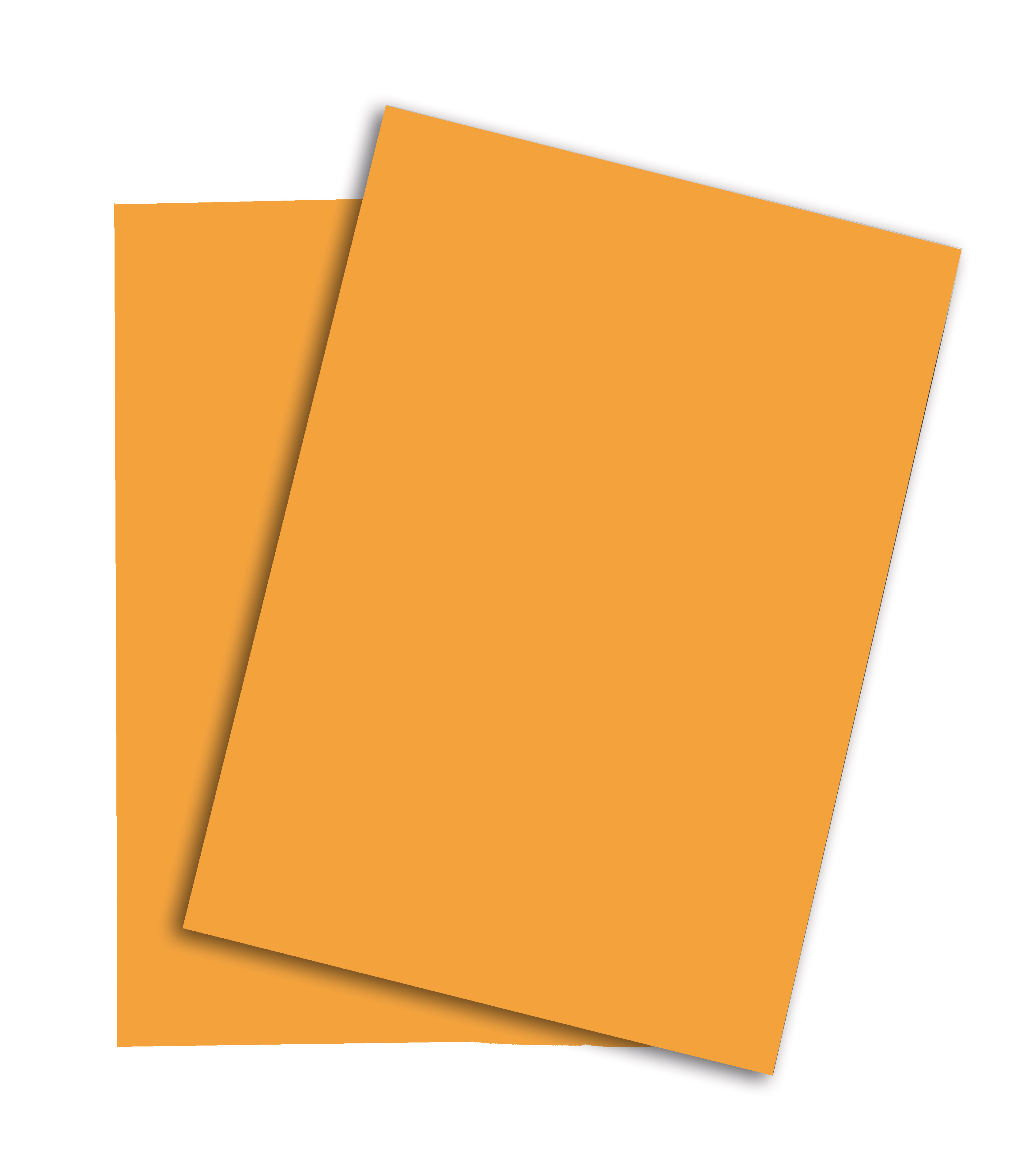 Rainbow Papier FSC A3 mittelorange, 160g 250 Blatt PAPYRUS 88042418