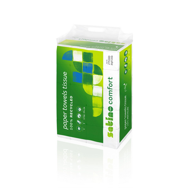 Faltpapier Satino Comfort Z-Falz 2-lagig 24x24cm H3