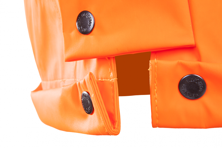 Leichte Regen-Warnschutzjacke SIOEN FLEXOTHANE REFLEX KASSEL, leuchtorange - Grösse S