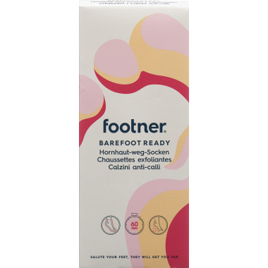 footner Hornhaut-weg-Socken Barefoot ready