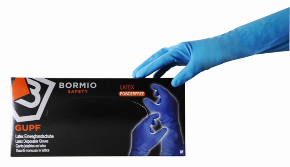 Einweghandschuhe BORMIO SAFETY Gupf (S)