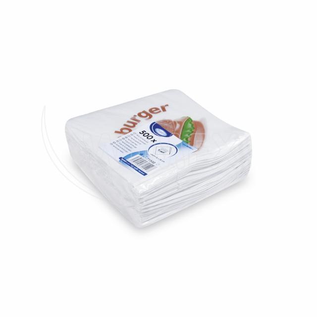 Papierbeutel Hamburger 16 x 16 cm - 500 Stück