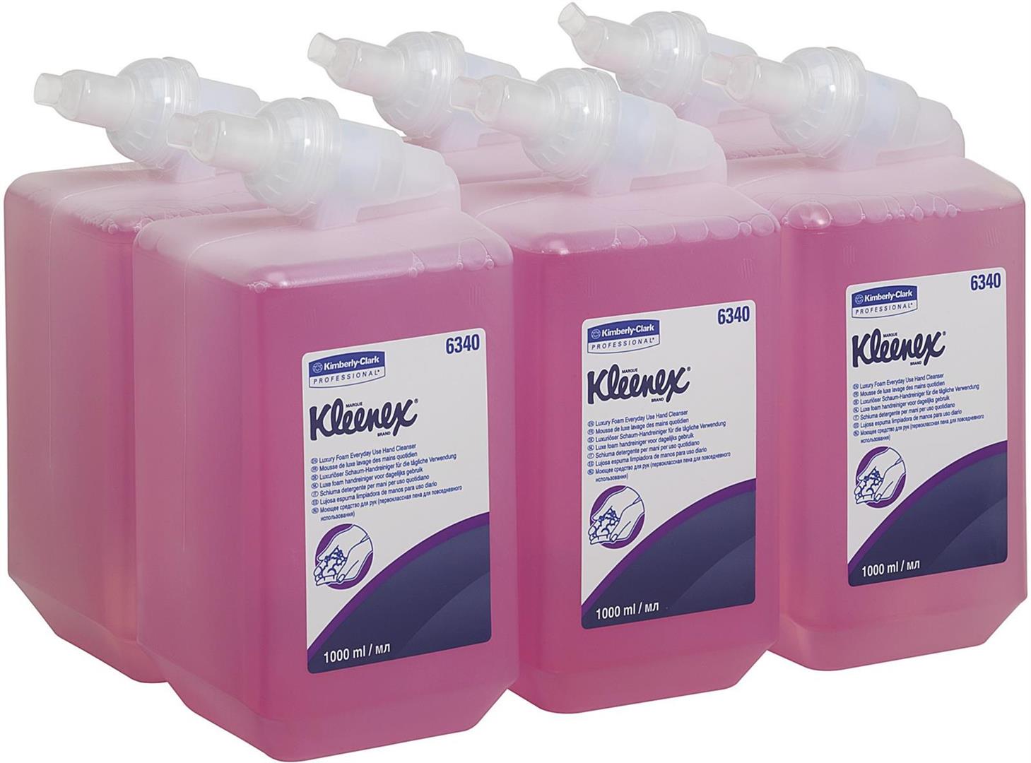 6x SCOTT® 6340 ESSENTIAL Schaumseife 1 Karton