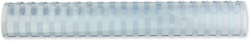 Plastikbinderücken 45mm A4 weiss, 21 Ringe 50 Stück GBC 4028206