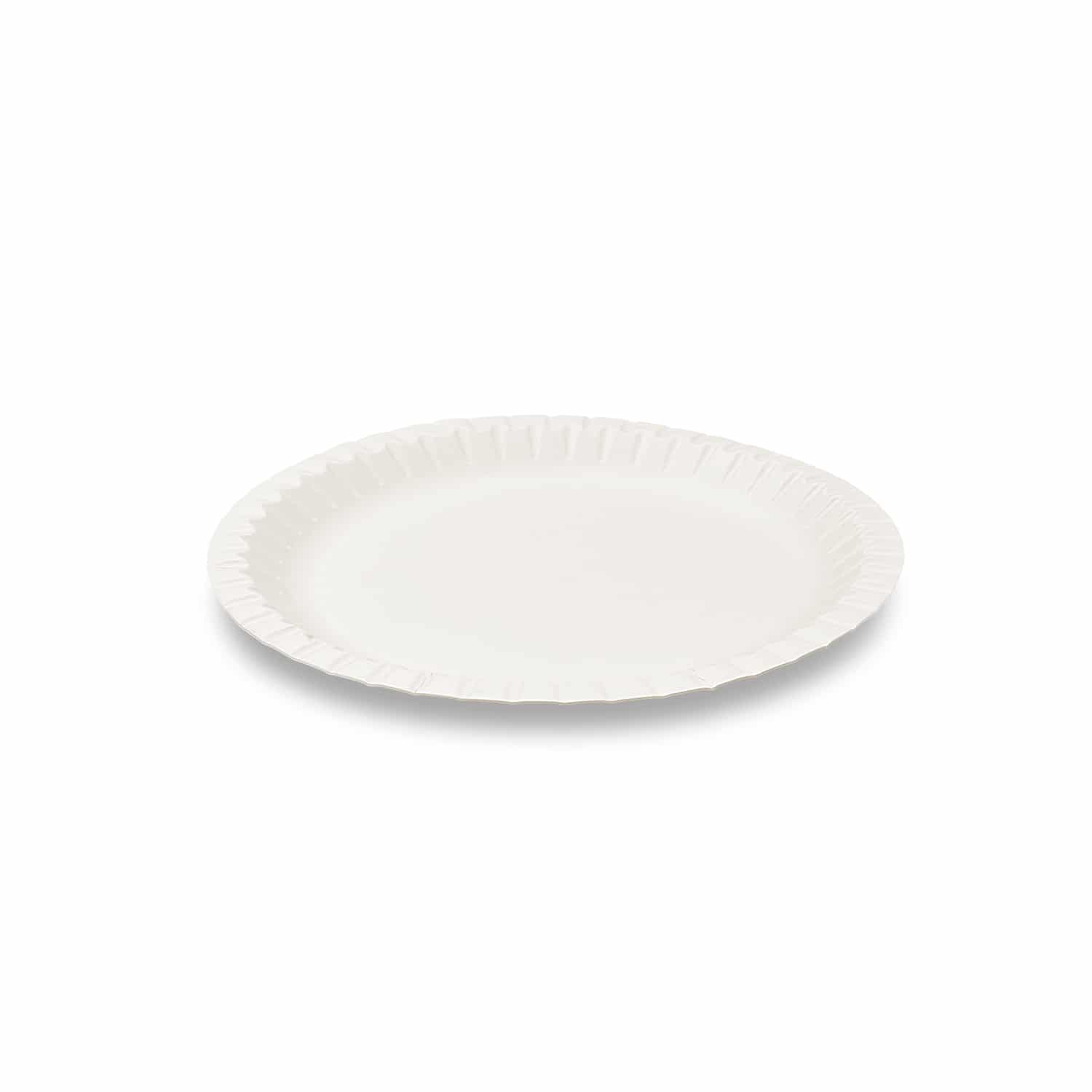 Pappteller weiß 23cm - 100 Stück