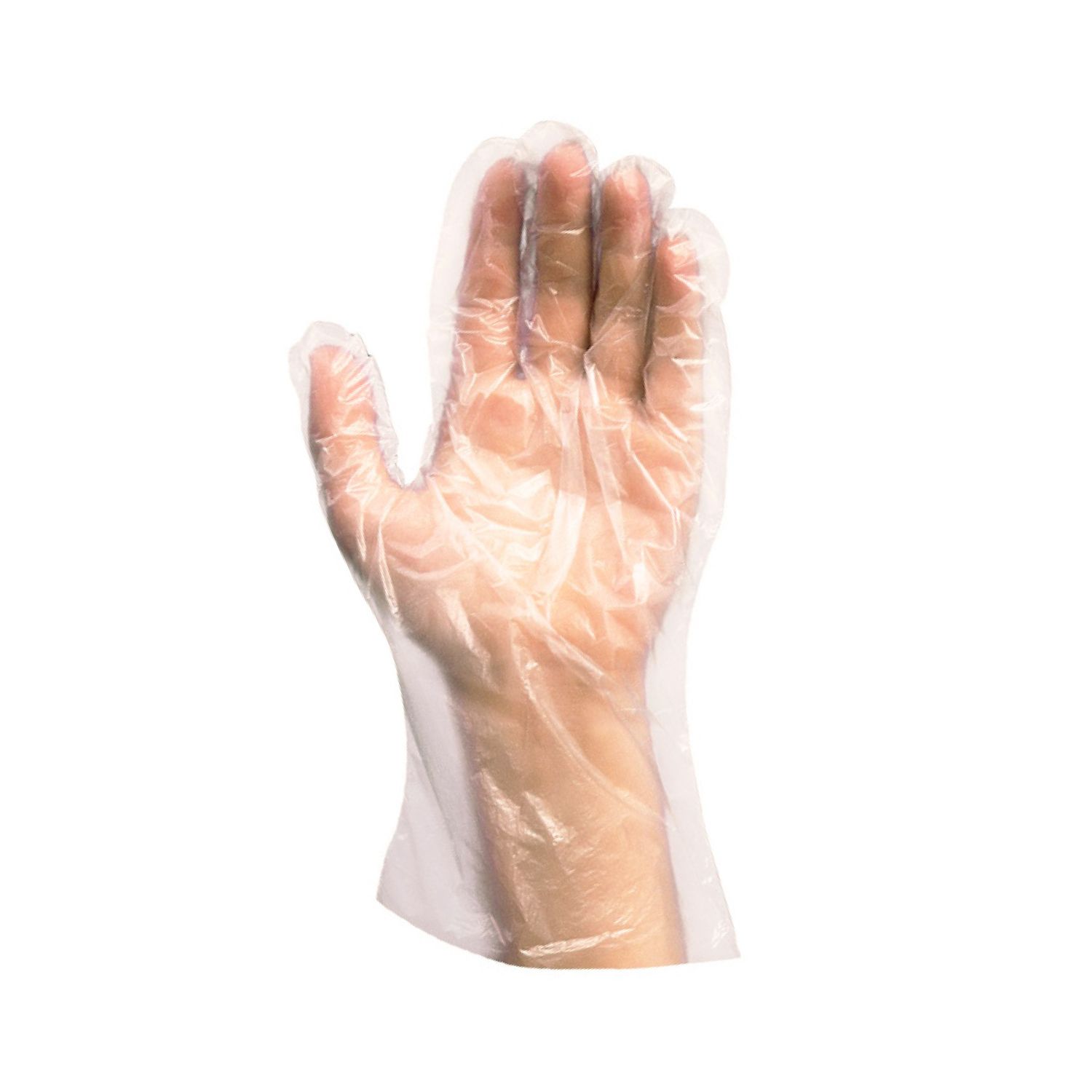 Einweghandschuh LDPE transparent Grösse L, Packung mit 100 Stück