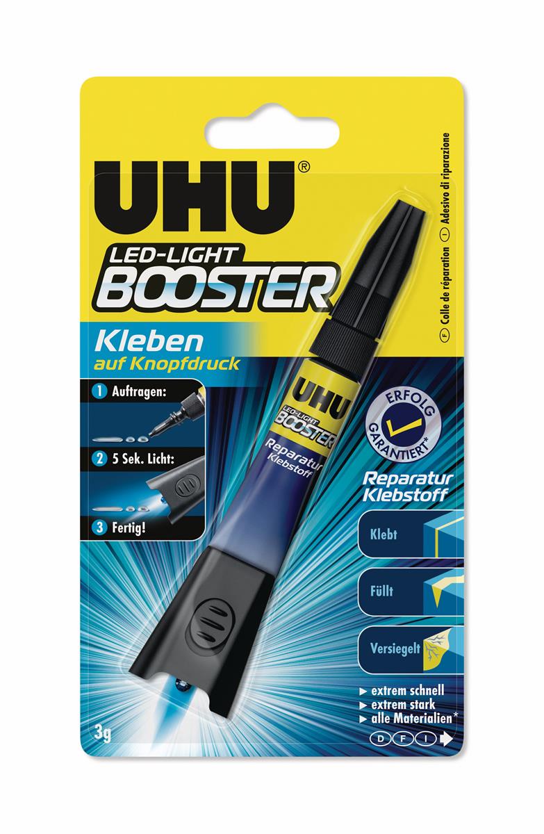 Reparaturkleber Booster transparent UHU 34760