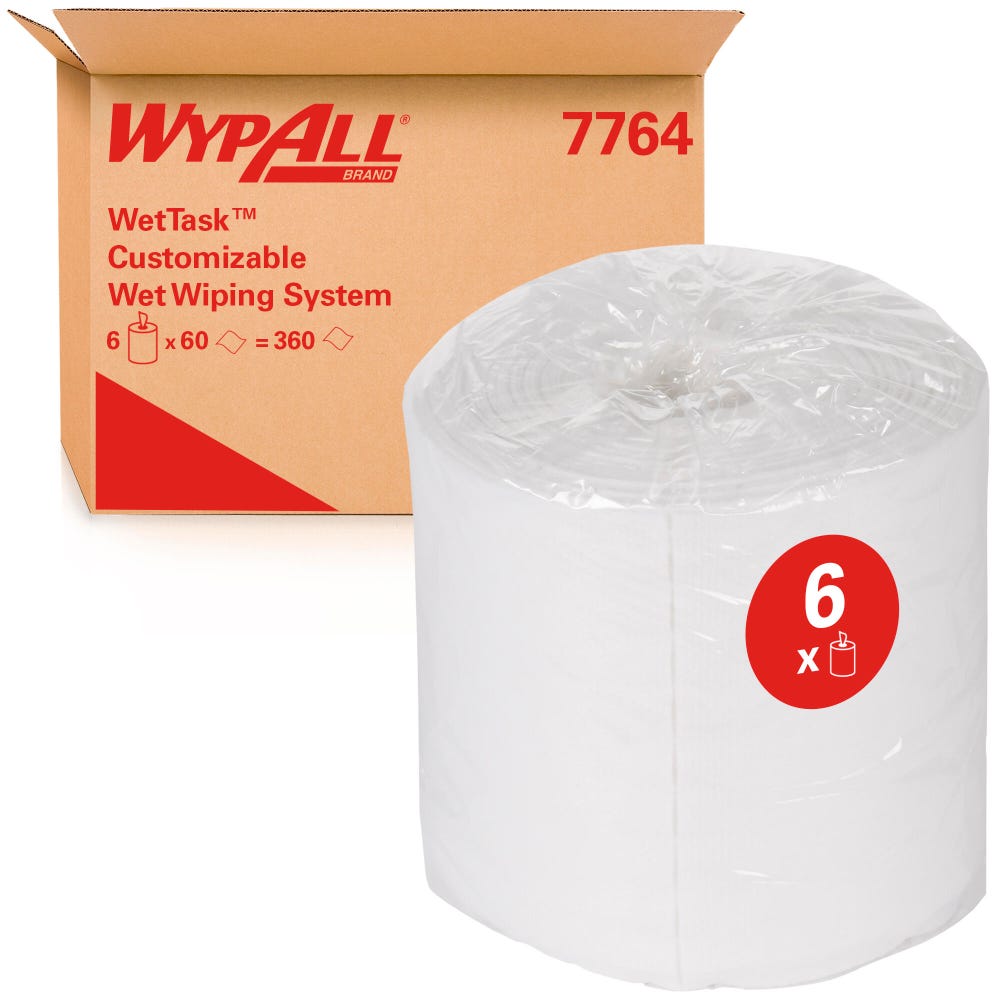 Papierwischtücher Kimberly-Clark 7764 Kimtech Wettask SXX