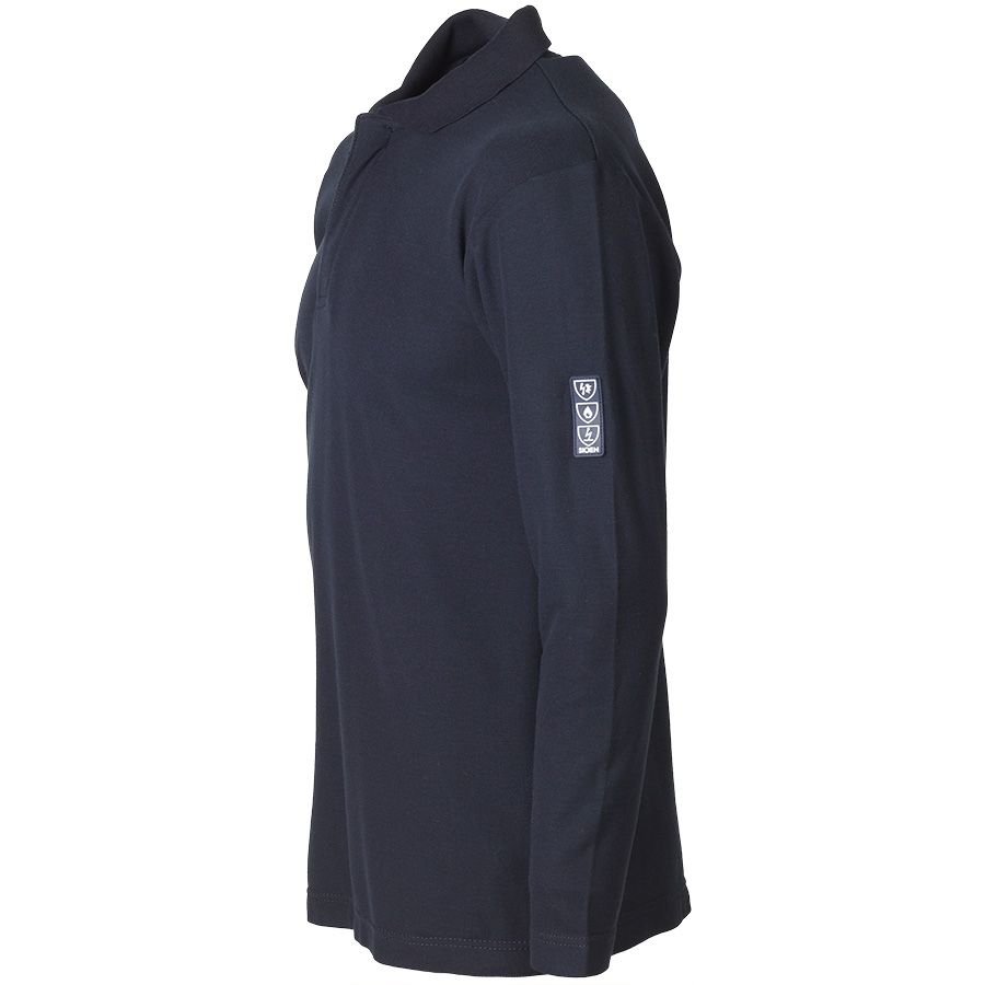 Polo-Shirt langärmlig SIOEN FORBES, dunkelblau