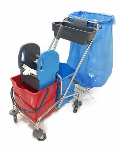 RMV10_008-RMV_Profi_Doppelfahrwagen-Wischwagen_Multi_2_x_18_Liter_mit_Ablage_und_Muellsack-1-620b82078e288