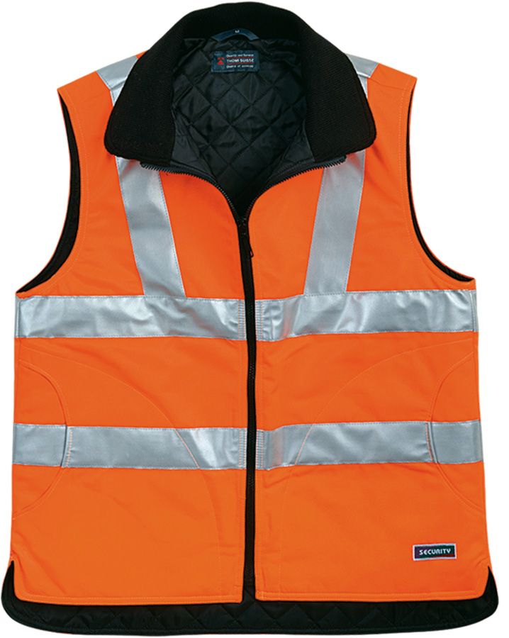 Warnweste SECURITY, leuchtorange