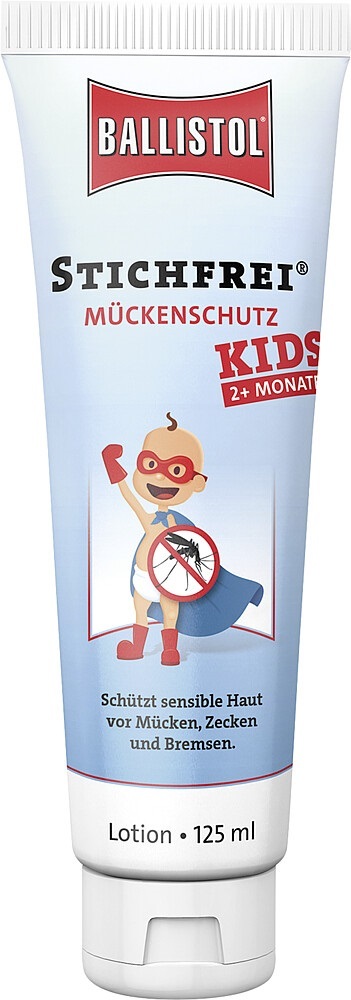 Insektenschutz BALLISTOL Stichfrei Kids Tube, 125 ml