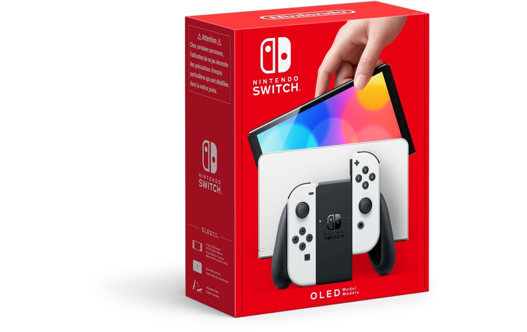 Nintendo Switch Console OLED - white [NSW] (D/F/I)