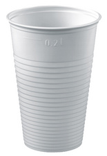 STARPAK Kunststoff-Trinkbecher PP, 0,2 l, transparent, 100er