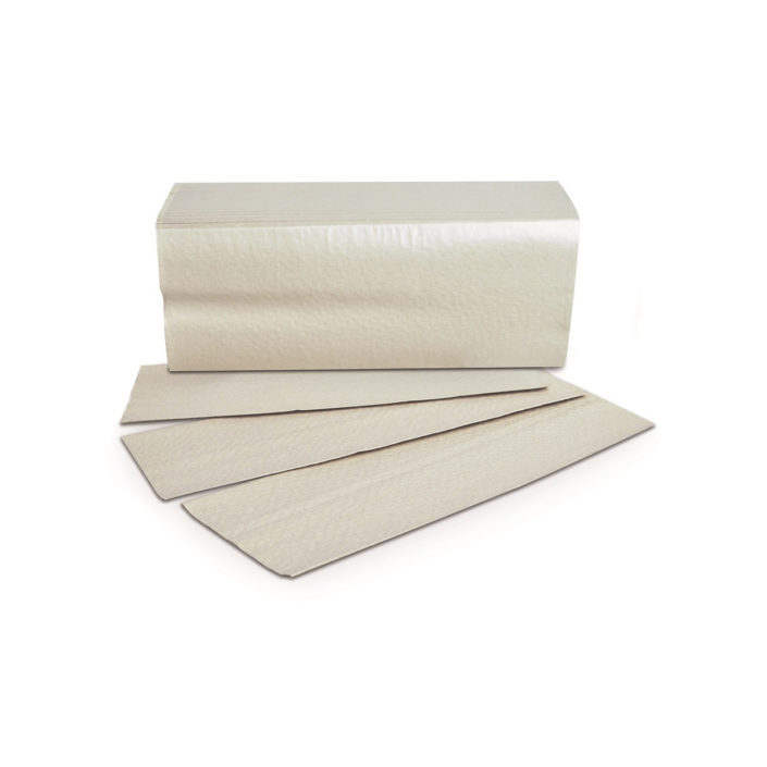 Falthandtuch C-Falz Neutral, recycling, 1-lagig