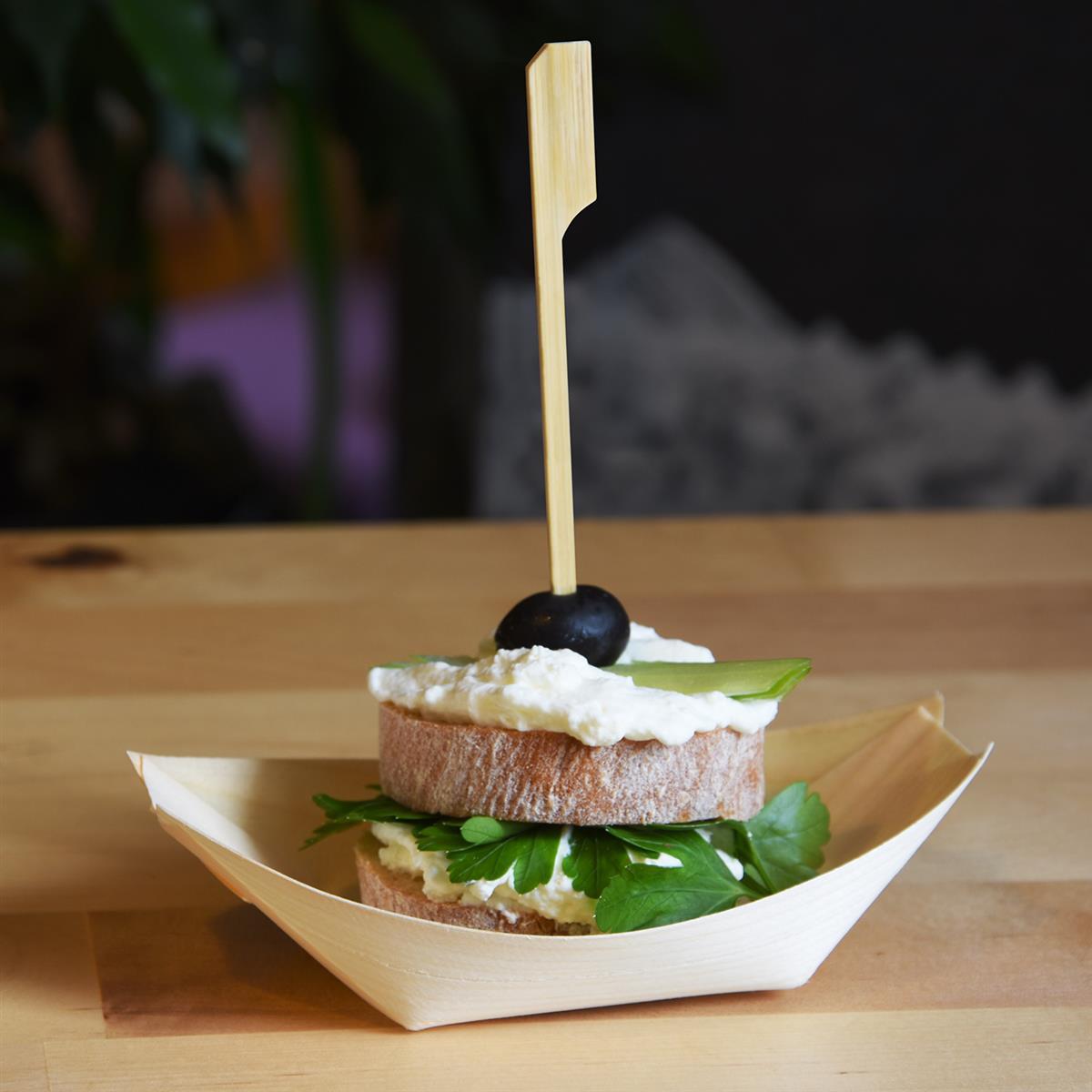 Fingerfood-Spiesse Bambus FSC 100% 15 cm, Packung mit 250 Stück