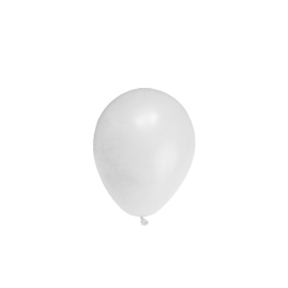 Luftballon weiß 25cm M - 10 Stück