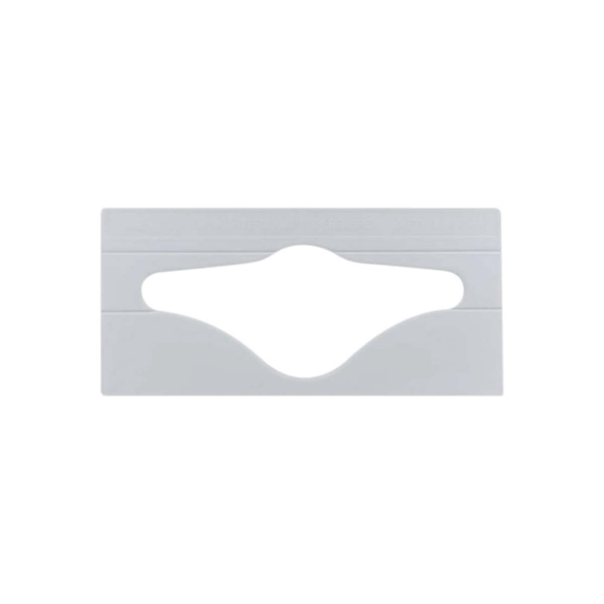 CWS ParadiseLine Papierschablone Grau zu Paper Slim