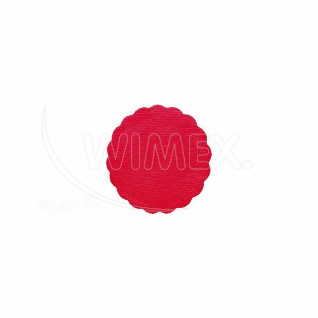 Untersetzer (PAP-Airlaid) PREMIUM rot 9cm - 500 Stück