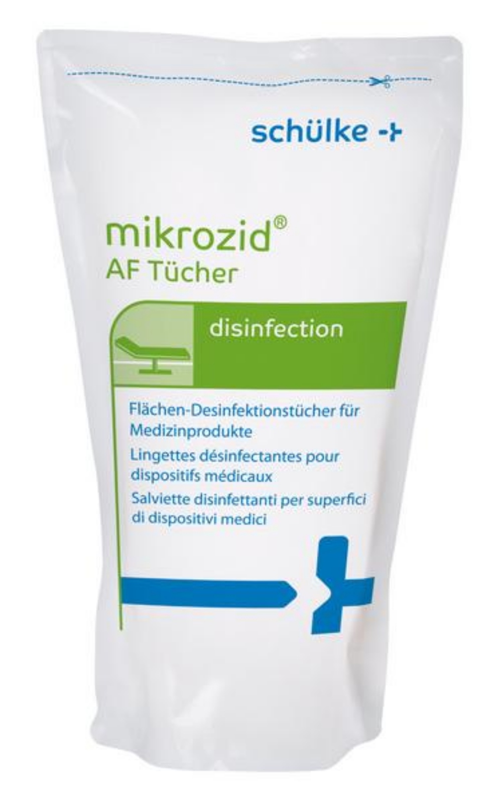 mikrozid AF Desinfektionstücher Nachfüllbeutel 20 Stück