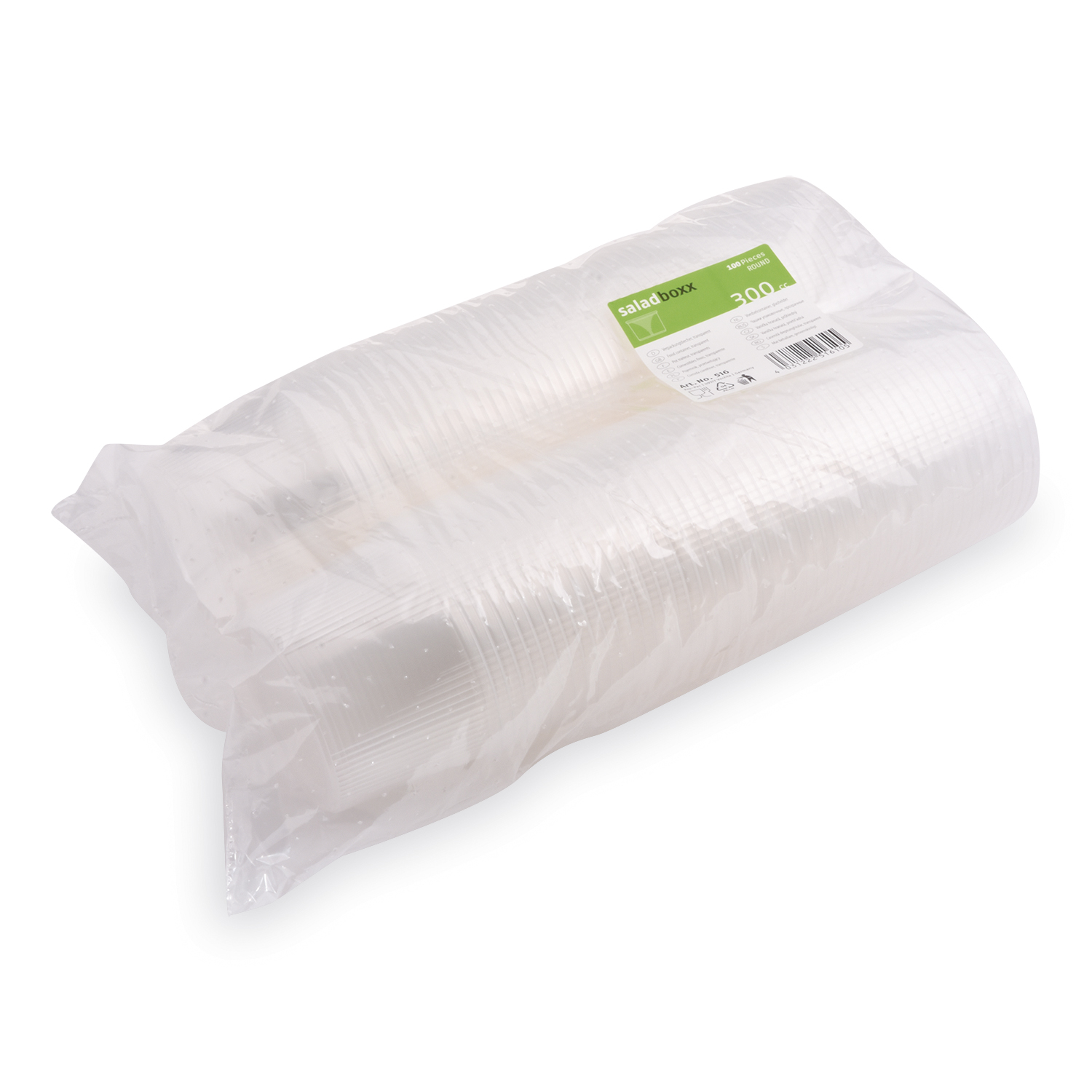 Rundbecher (PP) klar 101mm 300ml - 100 Stück