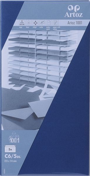 Couverts 1001 C6/5 100g, classic blau 5 Stück ARTOZ 107294184