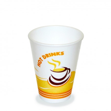 50 Pappbecher Hot Drinks 280 ml, M ( 80 mm)