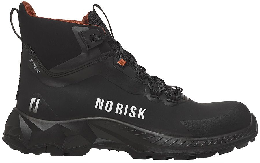 Sicherheitsschuhe NO RISK X-TREME MID BLACK S3L ESD - Grösse 38