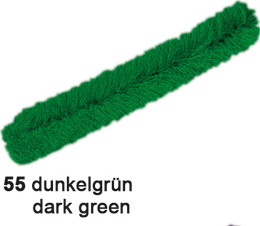 Pfeifenputzer 9mmx50cm dunkelgrün 10 Stück URSUS 6530055