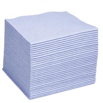 AlpineX ® starke Allzweck-Vliestücher farbig, 38x38cm - 25 Stück Blue