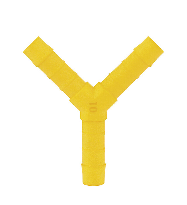 Y-Verbinder 10 mm LILIE Trinkwassersystem WeißGELB® einzeln verpackt
