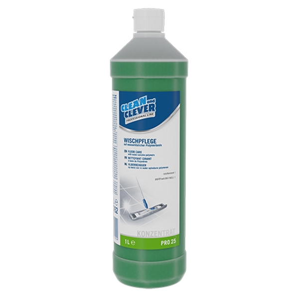 CLEAN and CLEVER Wischpflege PRO 25 12 Flaschen