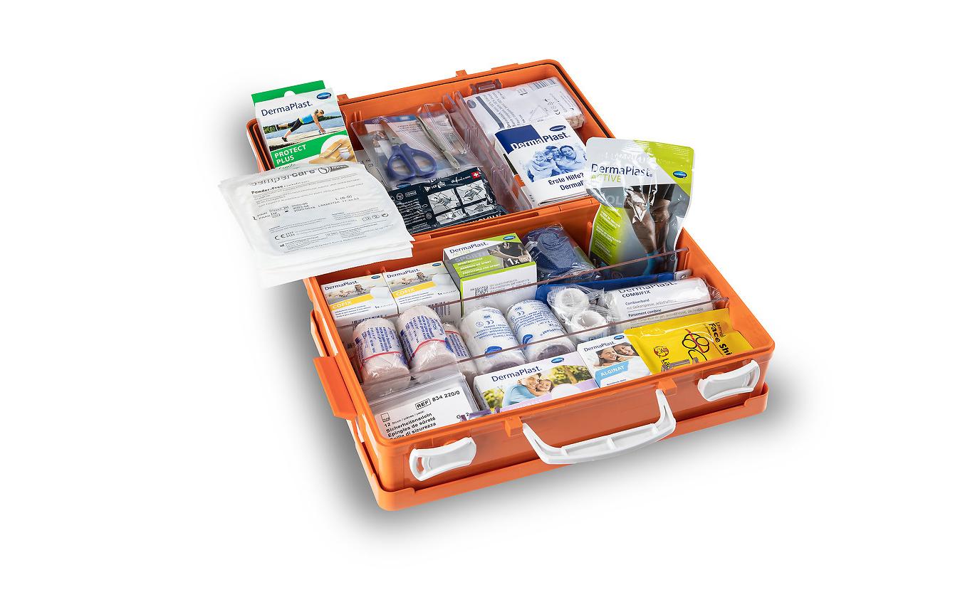 Komplett bestückter Verbandkoffer Vario 2 - 1 Koffer
