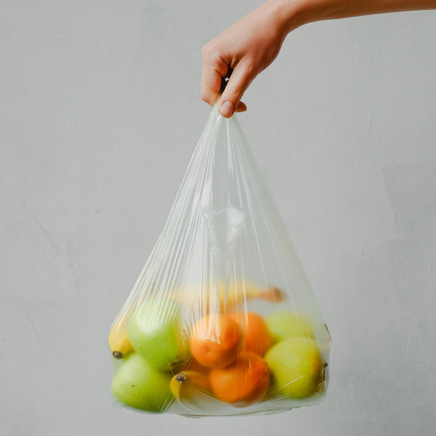 Knotenbeutel (HDPE) gerollt transparent 5kg - 200 Stück