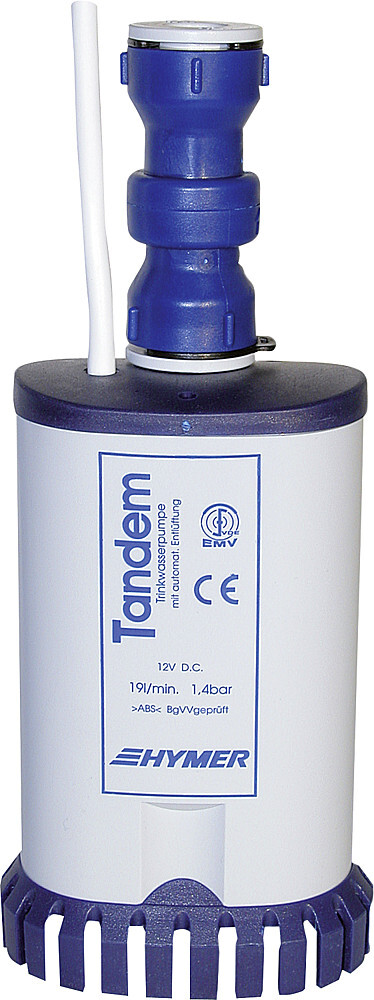 Hochleistungs-Tandem- Tauchpumpe Reich 19 l / min 1,4 bar / 4,6 A Speziell für Hymer
