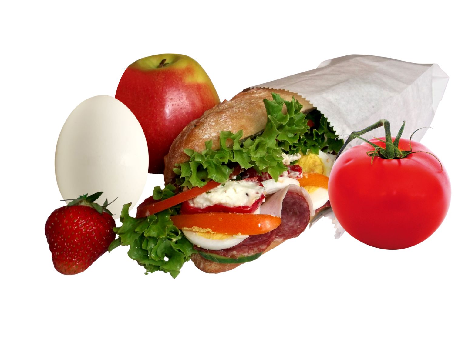 Papierfaltenbeutel (FSC Mix) weiß 14+7 x 29 cm 1,5kg - 100 Stück