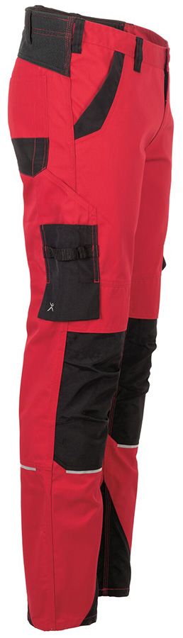Herren-Bundhose PLANAM NORIT, rot/schwarz