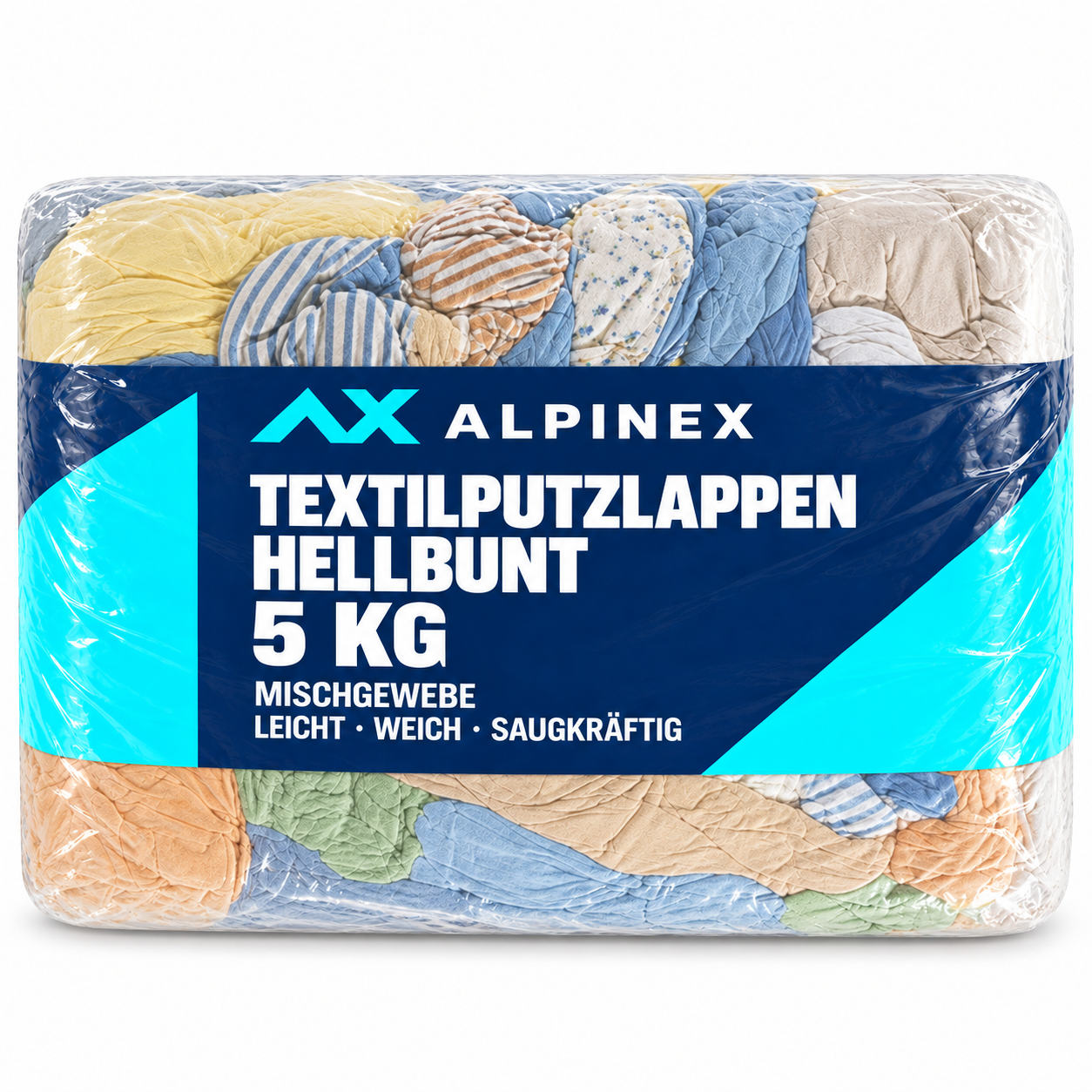 Putzlappen Kattun hell KH – 5 kg