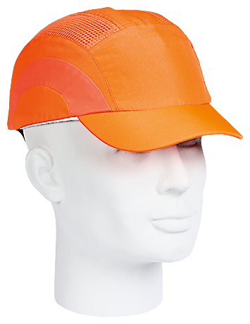 Anstoss-Schirmmütze JSP HARD CAP A1+, leuchtorange