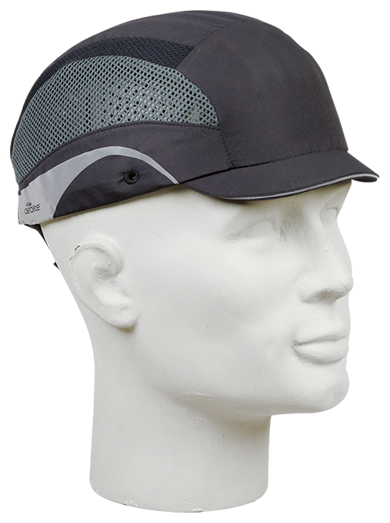 Anstoss-Schirmmütze JSP HARD CAP AEROLITE, schwarz